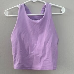 Athleta girl Purple Racerback Tank Top xs